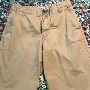Boys khaki shorts